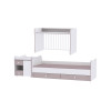 Lorelli Bertoni Minimax New Μετατρεπόμενο Πολυμορφικό Κρεβάτι White - Vintage Grey 10150500034A