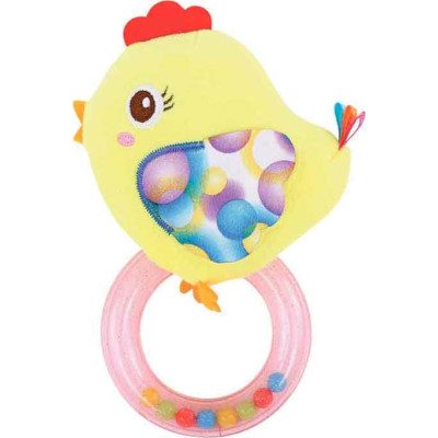 Lorelli Κουδουνίστρα με Κρίκο Rattle with Ring Chicken 10191290004