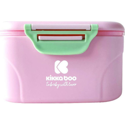 Kikka Boo Δοχείο για Σκόνη Γάλακτος με Κουτάλι 130g Ροζ 31302040059