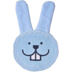 Mam Oral Care Rabbit Γάντι Καθαρισμού και Μασάζ Ούλων για Μωρά Γαλάζιο 0m+
