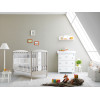 Pali Birillo White - Warm Grey Βρεφικό Κρεβατάκι Pali Birillo White - Warm Grey Βρεφικό Κρεβατάκι