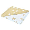 Kikka Boo Hooded Towel Παιδική Πετσέτα Μπάνιου με Κουκούλα Stars Beige 31104010009