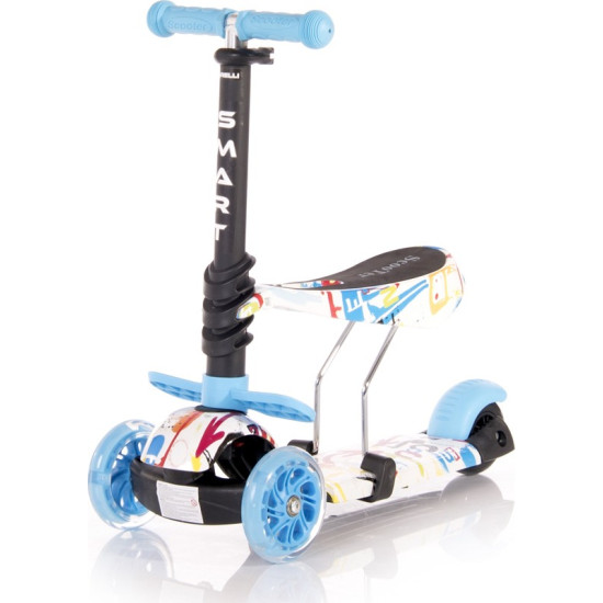 Lorelli Smart Πατίνι Scooter με κάθισμα Tracery Blue 10390020003
