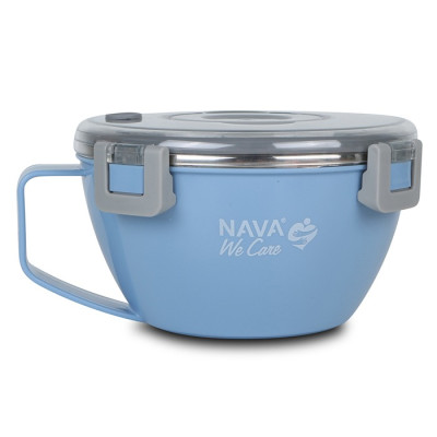 Nava Θερμός Φαγητού Inox Blue 850ml