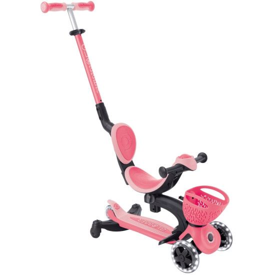 Globber Scooter Go.Up Baby Lights 360 Pink