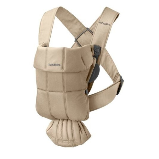 BabyBjorn Μάρσιπος Mini Woven Beige