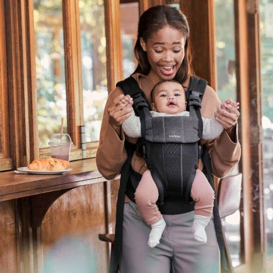 BabyBjorn Μάρσιπος Harmony 3D Mesh Black