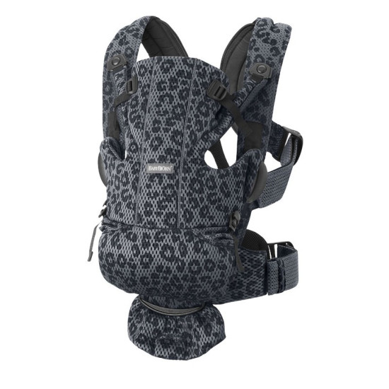 BabyBjorn Μάρσιπος Move 3D Mesh Anthracite/Leopard