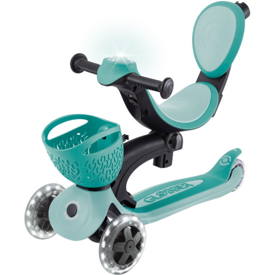 Globber Scooter Go.Up Baby Lights 360 Mint