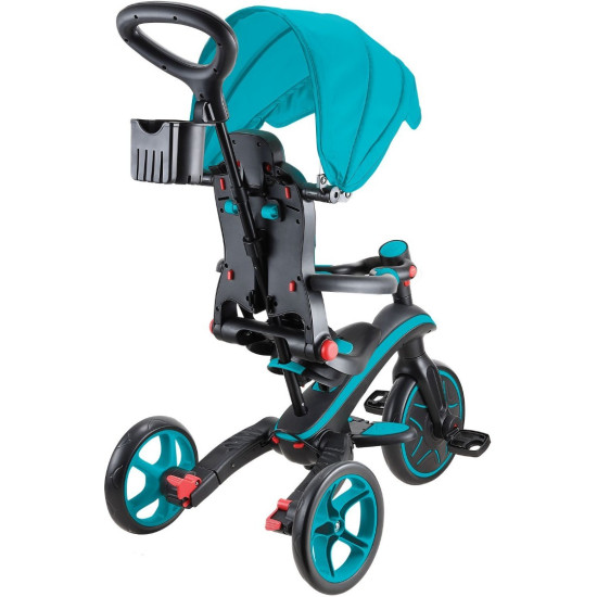 Globber Τρίκυκλο Trike Explorer 4in1 Foldable Teal