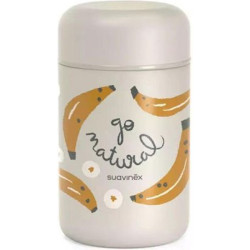 Suavinex Θερμός Φαγητού 400ml Go Natural Banana