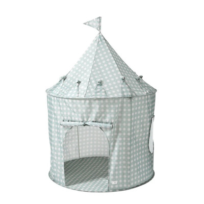 3 Sprouts Παιδική Σκηνή Κάστρο Gingham-Blue