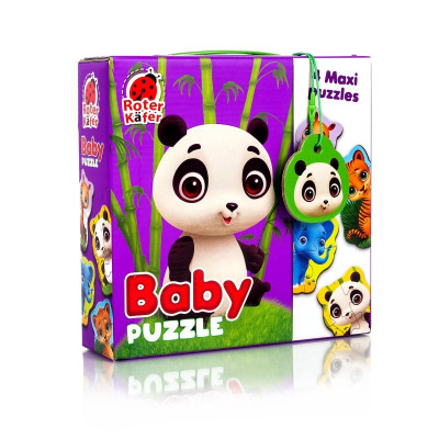 Roter Kafer  4 Maxi Baby Puzzle Zoo