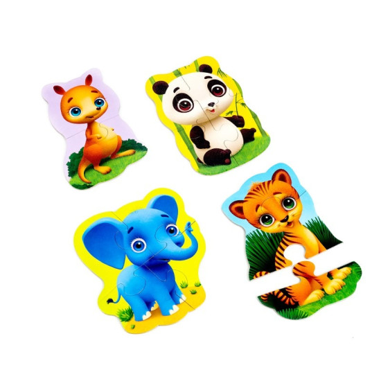Roter Kafer  4 Maxi Baby Puzzle Zoo