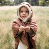 Bemini Αδιάβροχο Poncho με ζεστή Επένδυση Ice Grey 9-36M