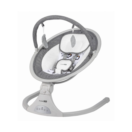 FreeOn  Ηλεκτρική Κούνια Μωρού Elite Swing με Μουσική Grey