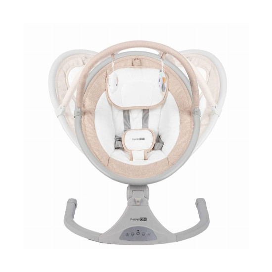 FreeOn  Ηλεκτρική Κούνια Μωρού Elite Swing με Μουσική Beige