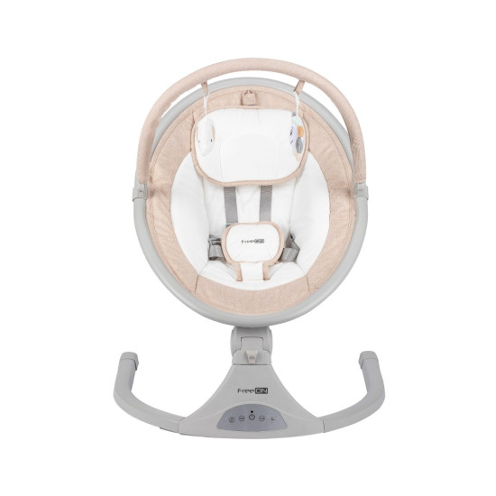 FreeOn  Ηλεκτρική Κούνια Μωρού Elite Swing με Μουσική Beige