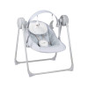 FreeOn  Ηλεκτρική Κούνια Μωρού Snuggy Swing  με Μουσική Light Grey Stars