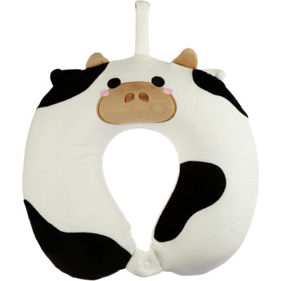 Puckator Παιδικό Μαξιλάρι Ταξιδίου Memory Foam Cow Plush