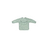 Beaba Σαλιάρα  2 σε 1 με αφαιρούμενα Μανίκια Sage Green