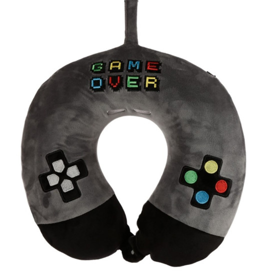 Puckator Παιδικό Μαξιλάρι Ταξιδίου Memory Foam Game Over Puckator Παιδικό Μαξιλάρι Ταξιδίου Memory Foam Game Over