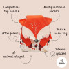 Sassi Mini Backpack - Τσάντα Πλάτης Crunchy the Fox