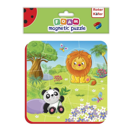 Roter Kafer Μαγνητικό Παζλ Zoo