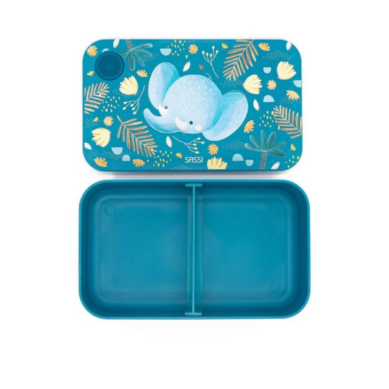 Sassi Δοχείο Φαγητού Rpet Lunch Box 1200ml Chewy the Elephant