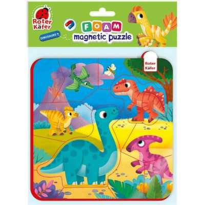 Roter Kafer Μαγνητικό Παζλ Dinosaurs