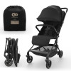 Kinderkraft Καρότσι περιπάτου NEBO(Cabin-size) Midnight Black