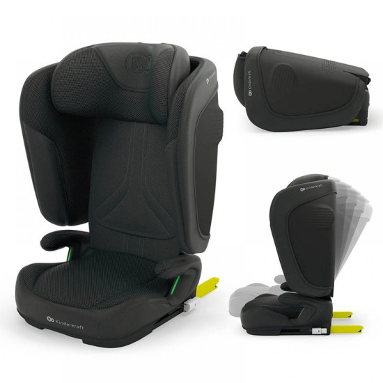 Kinderkraft Unity 2  Κάθισμα Αυτοκινήτου i-Size 100-150 cm Black