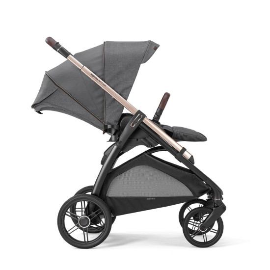 Inglesina Aptica Stroller Marble Grey (Palladio Black Chassis)