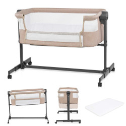 Kinderkraft Nestee Up 2 Λίκνο Beige
