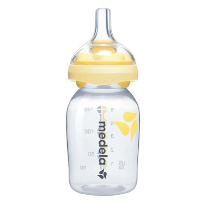 Medela Πλαστικό Μπιμπερό Calma με Θηλή Σιλικόνης 150ml