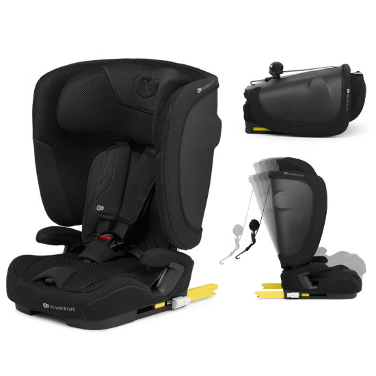 Kinderkraft Fix2Go Κάθισμα Αυτοκινήτου  i-Size 76-150cm (9-36kg) Black