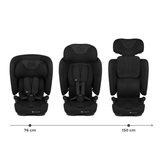 Kinderkraft Fix2Go Κάθισμα Αυτοκινήτου  i-Size 76-150cm (9-36kg) Black
