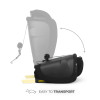 Kinderkraft Fix2Go Κάθισμα Αυτοκινήτου  i-Size 76-150cm (9-36kg) Black