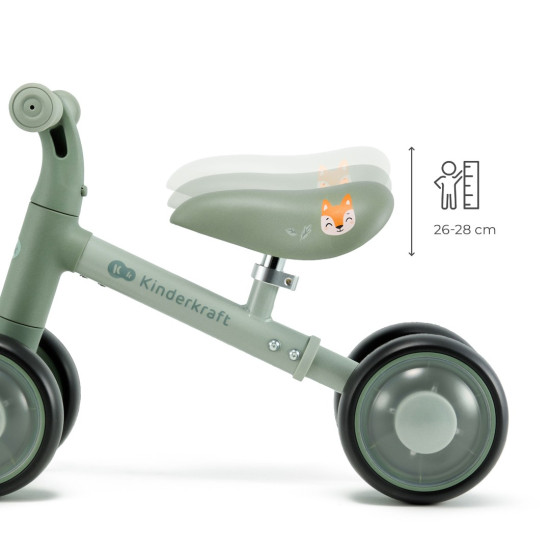 Kinderkraft Cutie Flash Ποδήλατο Ισσοροπίας Green