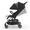 Kinderkraft Καρότσι περιπάτου NEBO(Cabin-size) Midnight Black