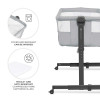 Kinderkraft Nestee Up 2 Λίκνο Light Grey