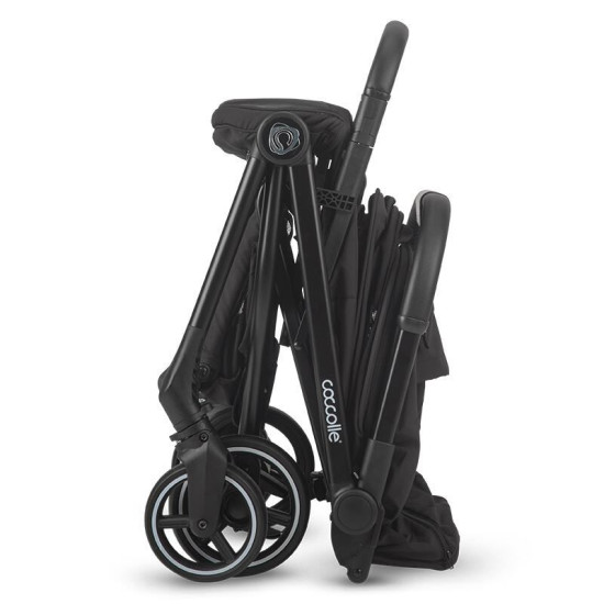 Coccolle Sierra Καρότσι Περιπάτου με Αυτόματο Κλείσιμο Diamond Black