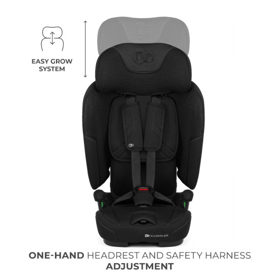 Kinderkraft Fix2Go Κάθισμα Αυτοκινήτου  i-Size 76-150cm (9-36kg) Black