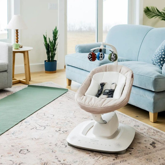 UppaBaby Mamaroo Smart Swing Ηλεκτρικό Ρηλάξ Charlie - Sand Melange