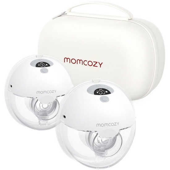 Momcozy M5 Hands Free Διπλό Θήλαστρο Γκρι