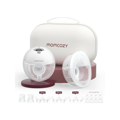 Momcozy M5 Hands Free Διπλό Θήλαστρο Γκρι
