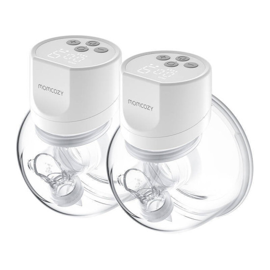 Momcozy S12 Pro Φορητό Διπλό Θήλαστρο Λευκό