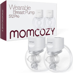 Momcozy S12 Pro Φορητό Διπλό Θήλαστρο Λευκό