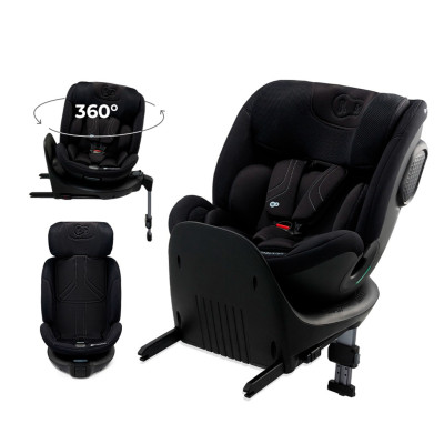 Kinderkraft XRider 2 Κάθισμα Αυτοκινήτου i-Size 40-150cm (0-36kg) Black
