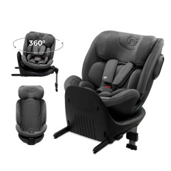 Kinderkraft XRider 2 Κάθισμα Αυτοκινήτου i-Size 40-150cm (0-36kg) Grey